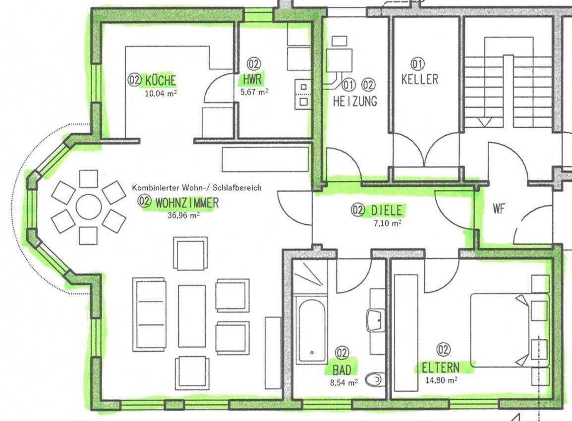 Irsch Ferienwohnung Hubertus מראה חיצוני תמונה